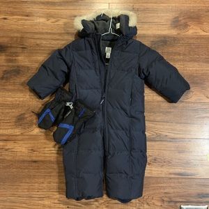 Kids gap snow suit